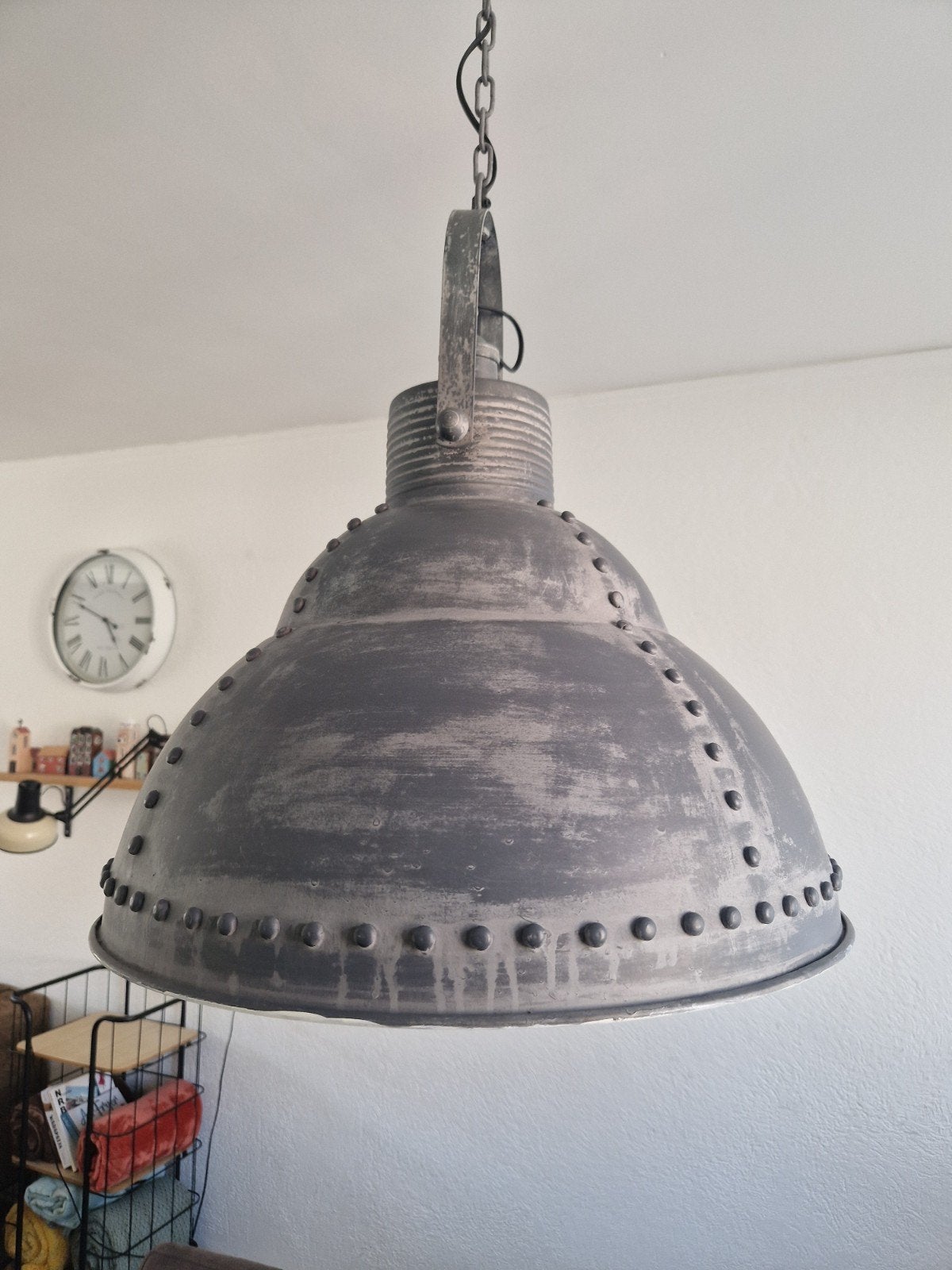 Industriële hanglamp, Ophalen, Zo goed als nieuw, Minder dan 50 cm