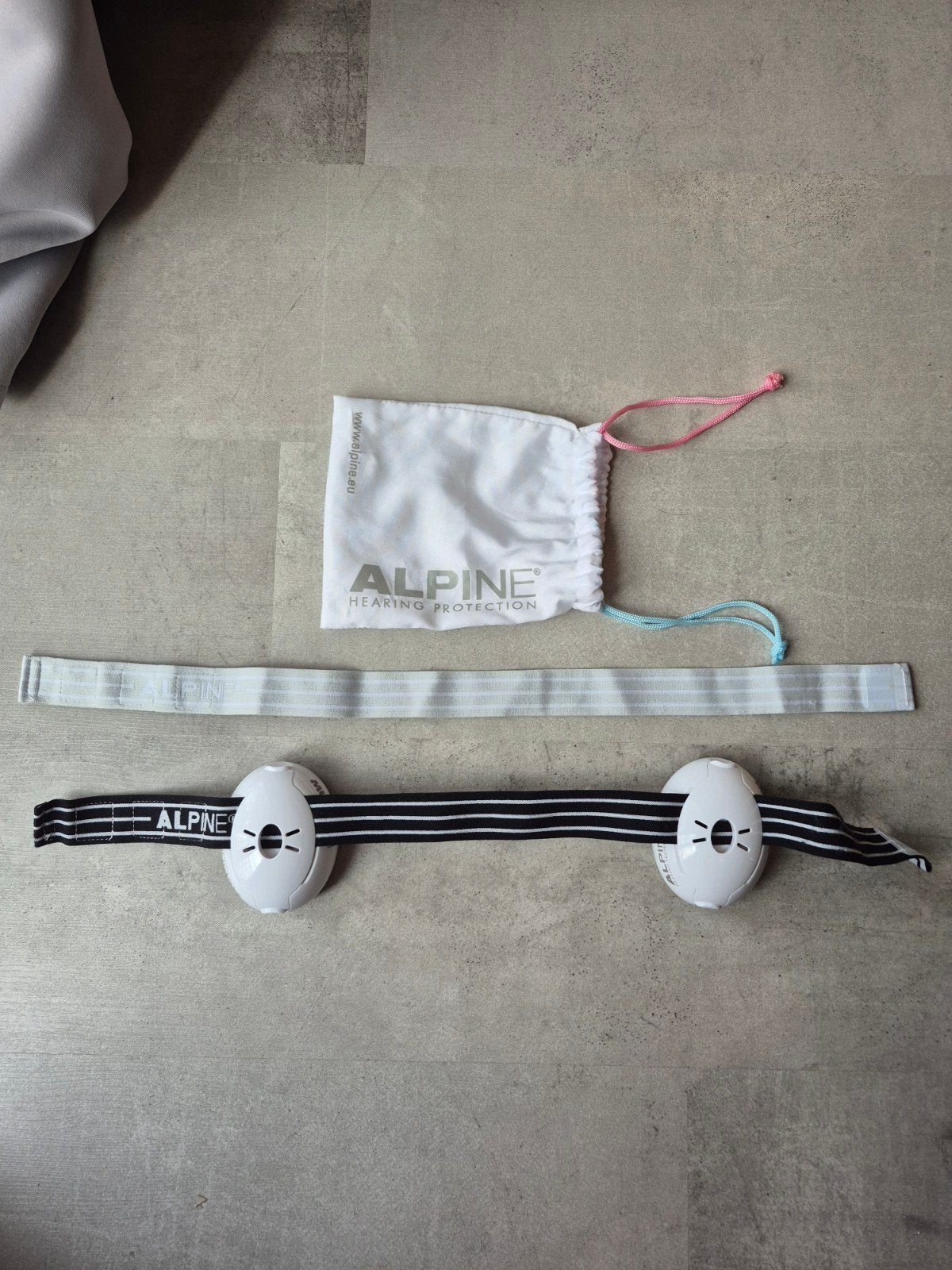 Alpine Muffy Baby Gehoorbescherming, Kinderen en Baby's, Overige Kinderen en Baby's, Ophalen of Verzenden, Zo goed als nieuw