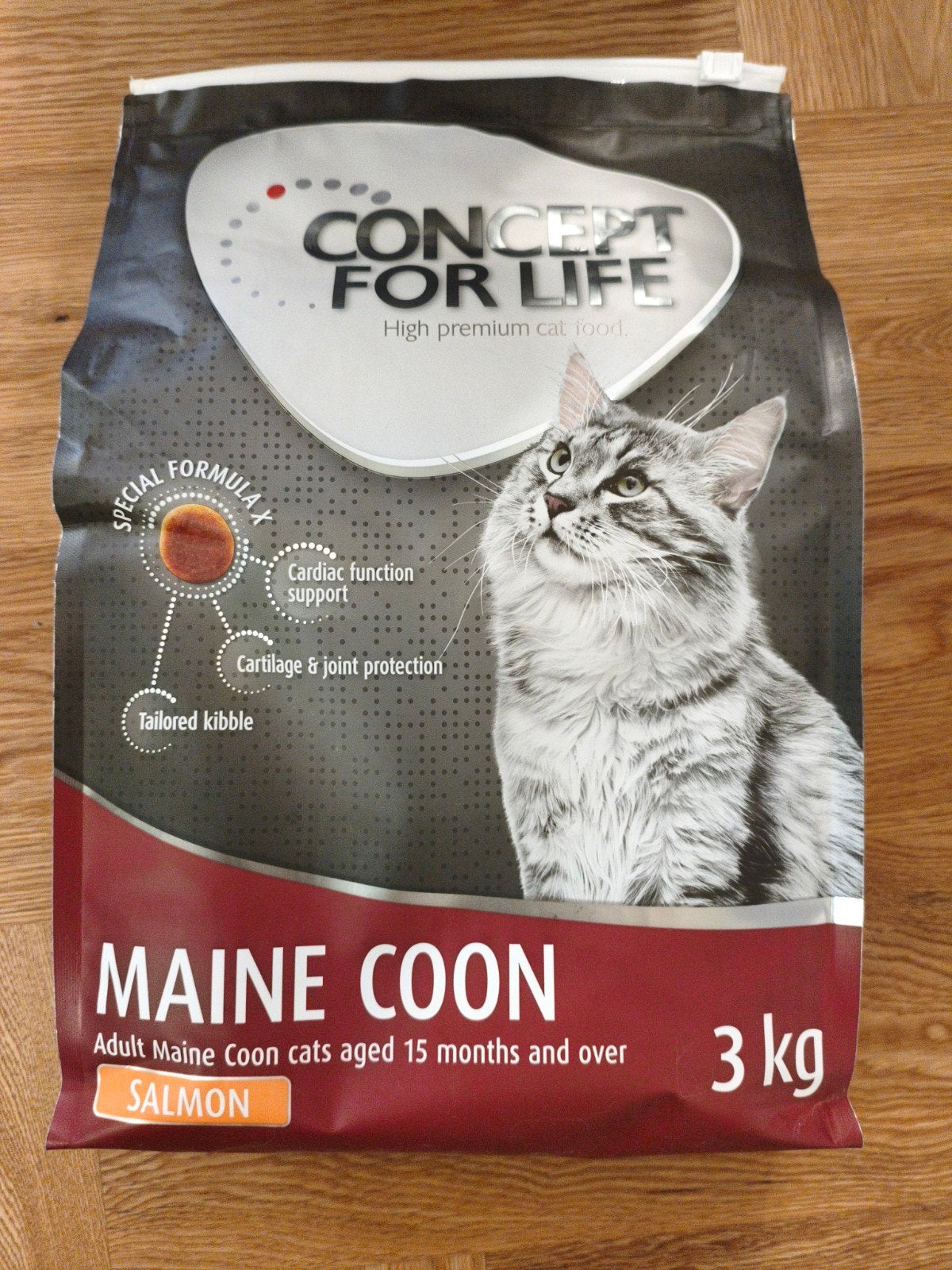 Ongeopende zak Maine Coon voedsel, Ophalen, Kat