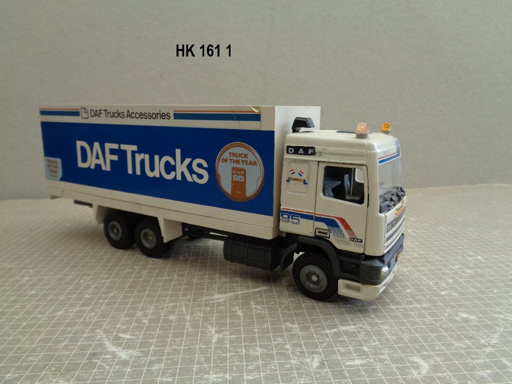 tekno daf 95 sc demo, Hobby en Vrije tijd, Modelauto's | 1:50, Ophalen of Verzenden, Gebruikt, Bus of Vrachtwagen, Tekno