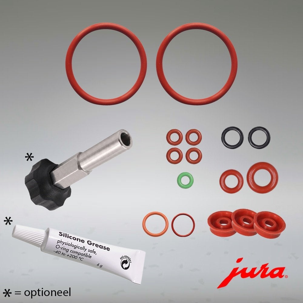 Jura O-ringen revisieset kleine zetgroep, Ophalen of Verzenden, 1431XB, Info@koffiecare.nl, KoffieCare