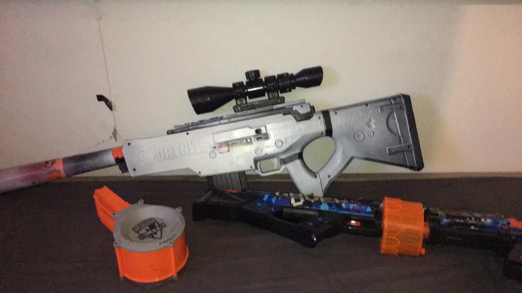 Fortnite sniper, Ophalen of Verzenden, Zo goed als nieuw