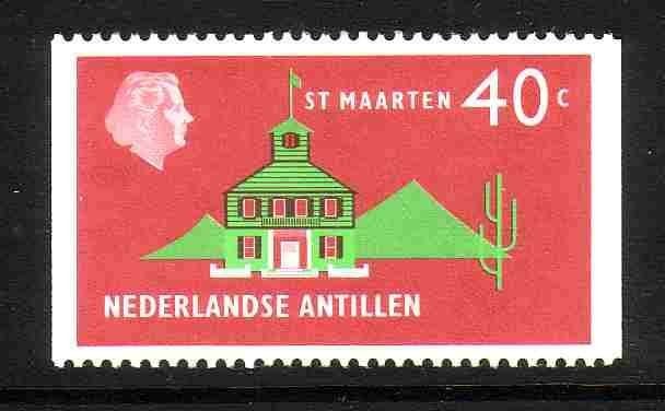 Antillen 1977 561 St Maarten 40c, Postfris, Ophalen of Verzenden, Postfris