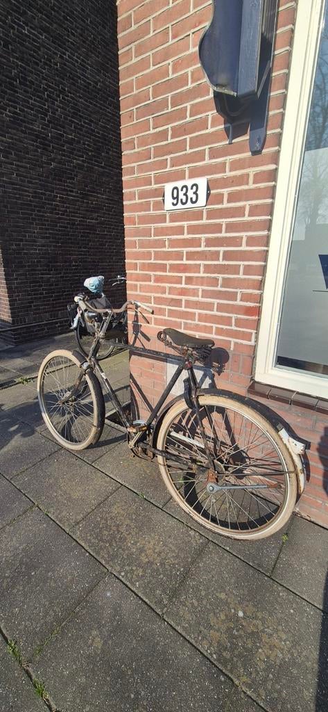 Gazelle heren stangenremmen, Fietsen en Brommers, Ophalen, Gazelle, Jaren '40