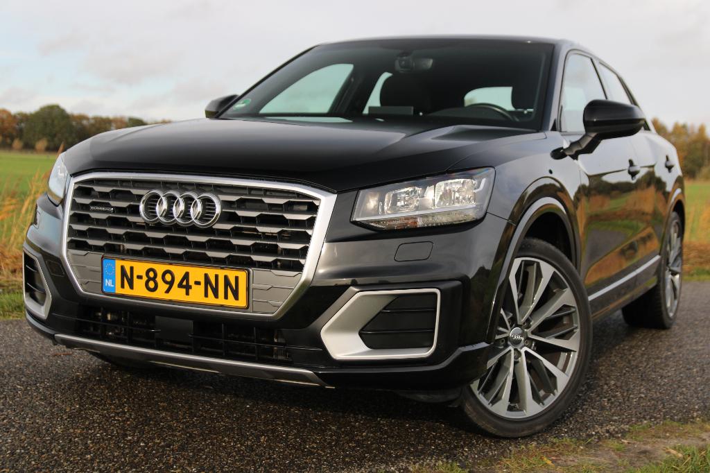 Audi Q2 2.0 TFSI QUATTRO AUT Sport,Virtual Cockpit,Camera, Auto's, Audi, Automaat, Stof, 1984 cc, Zwart