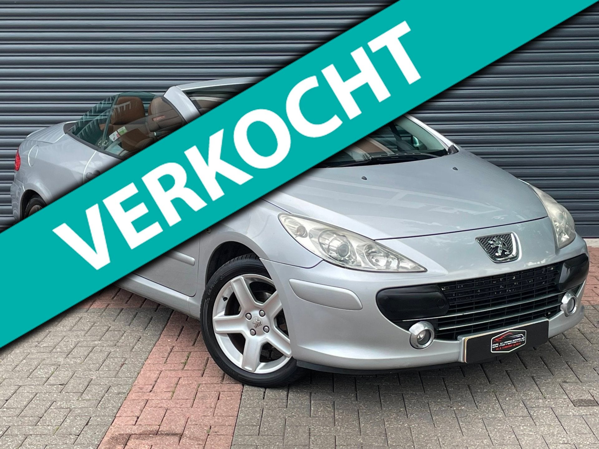 Peugeot 307 CC 2.0-16V Automaat | Pdc | Leder | Cruise | Cli, Automatische klimaatregeling, Gebruikt, 4 cilinders, Cabriolet