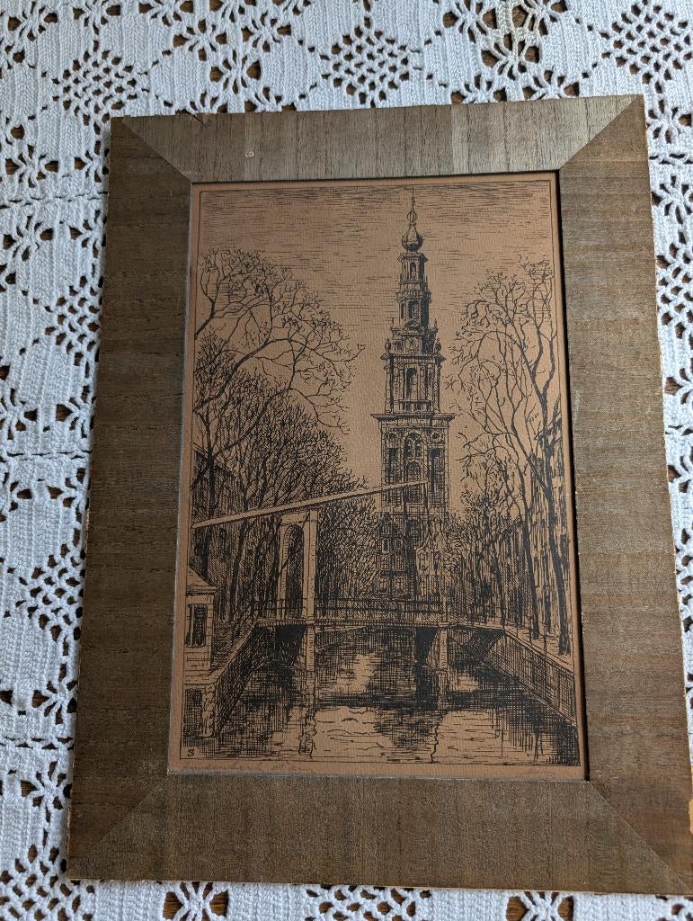 ets van de zuiderkerk uit amsterdam, Antiek en Kunst, Ophalen of Verzenden