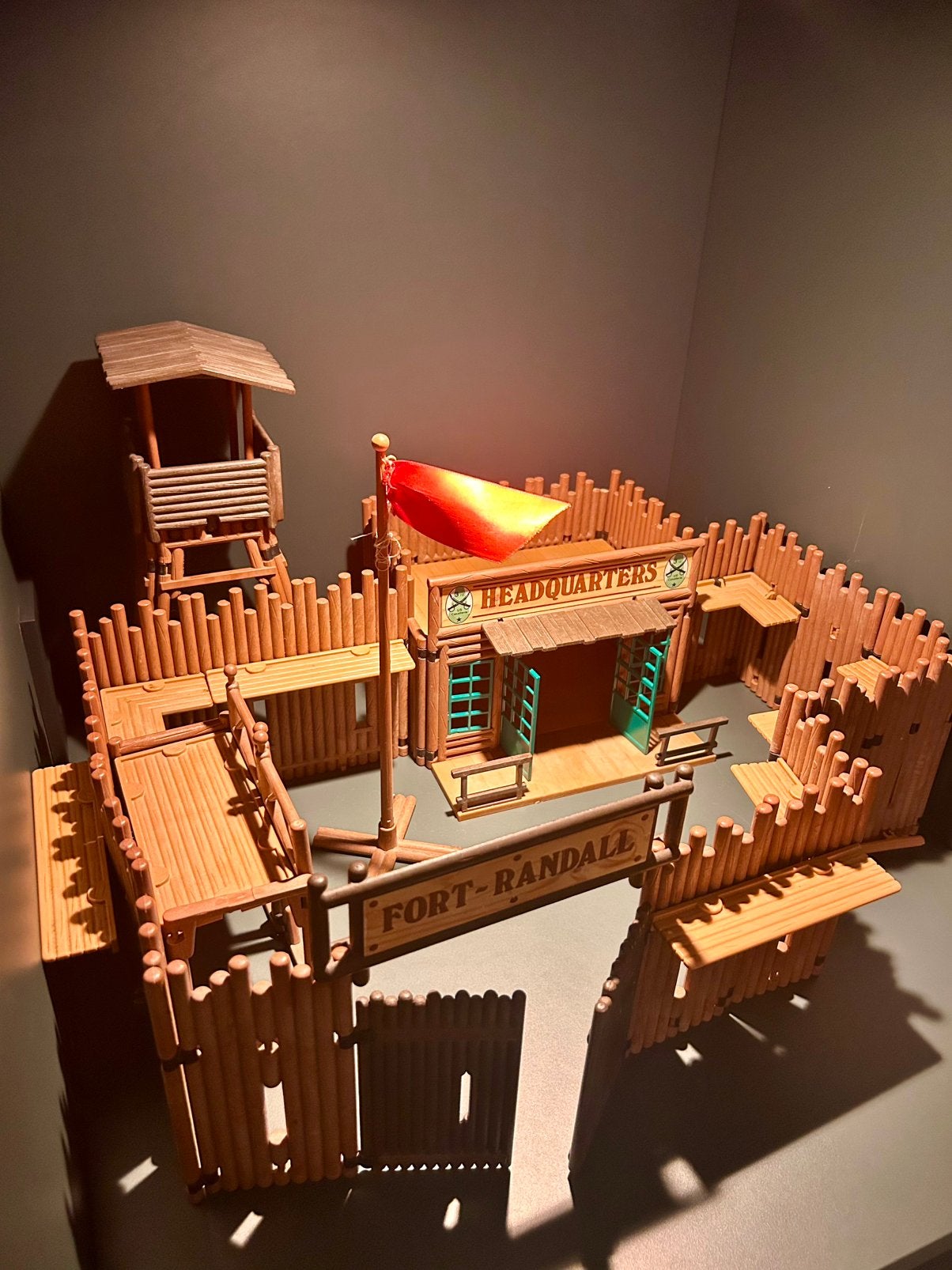 Playmobil Fort Randall  groot Western zonder accessoires, Kinderen en Baby's, Losse onderdelen, Ophalen of Verzenden, Zo goed als nieuw
