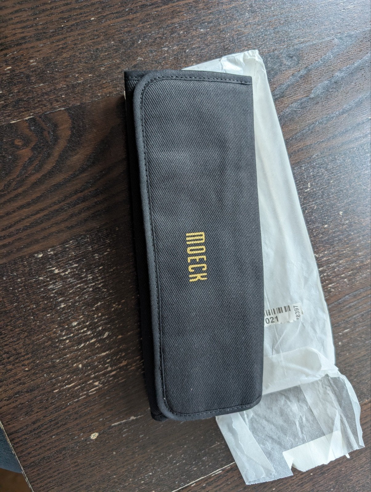 Moeck Z1121 Katoenen hoes voor Blokfluit 1210 - 1260, Ophalen of Verzenden, Nieuw, Overige typen, Met koffer, hoes of etui
