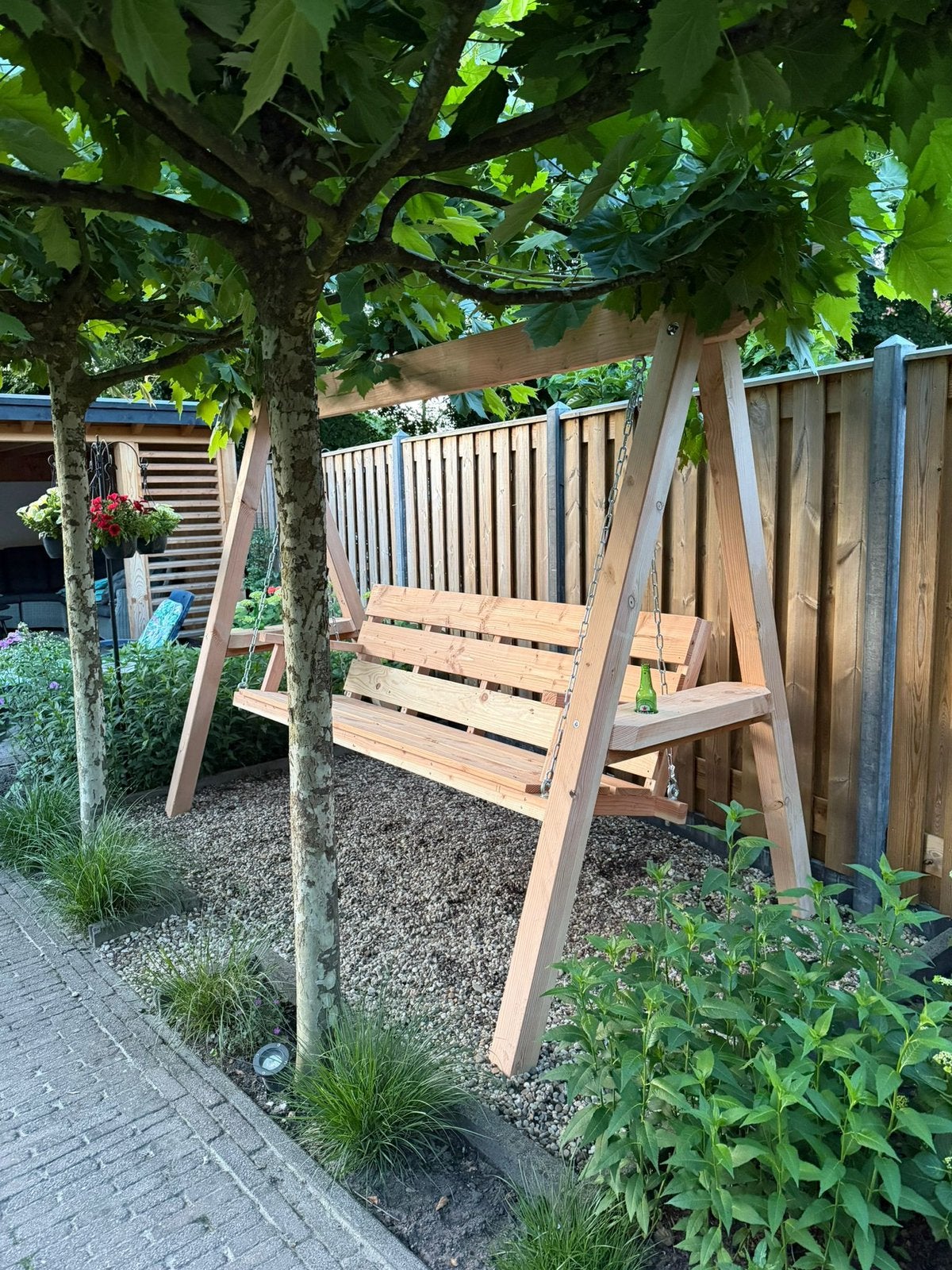 Schommelbank / tuinmeubel op maat gemaakt, Ophalen, Nieuw