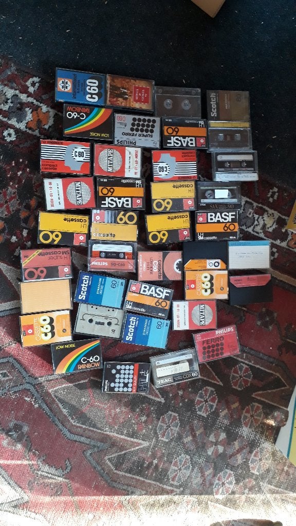 cassette bandjes, Ophalen of Verzenden, Gebruikt, Overige genres, 26 bandjes of meer