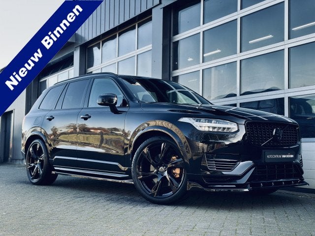 Volvo XC90 2.0 T8 Recharge AWD | Dark Label | Panoramadak |, Auto's, Gebruikt, Zwart, 4 cilinders, 1969 cc