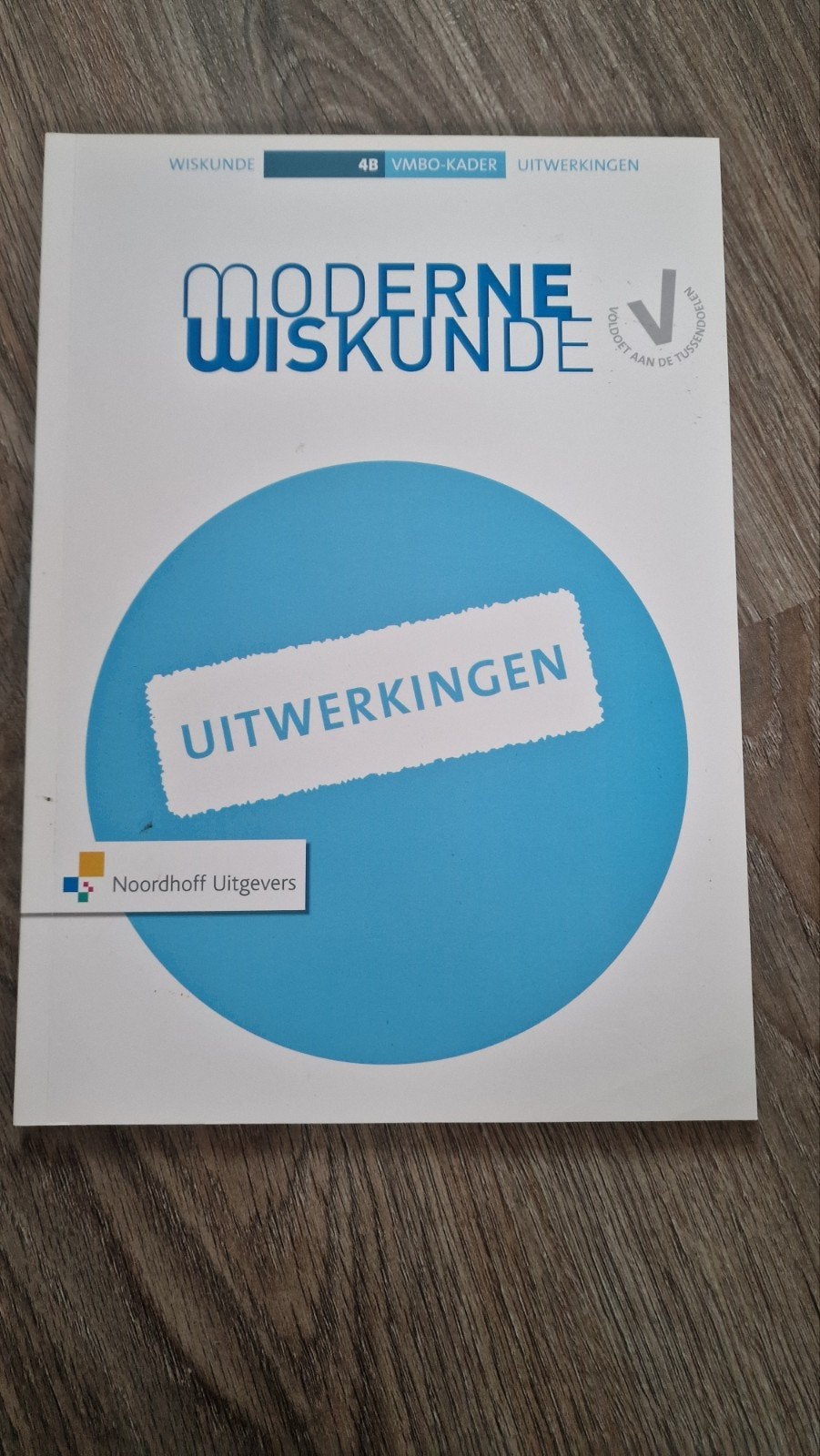 Moderne Wiskunde 10e ed vmbo-k 4b uitwerkingenboek, Ophalen of Verzenden, Nieuw, Wiskunde A