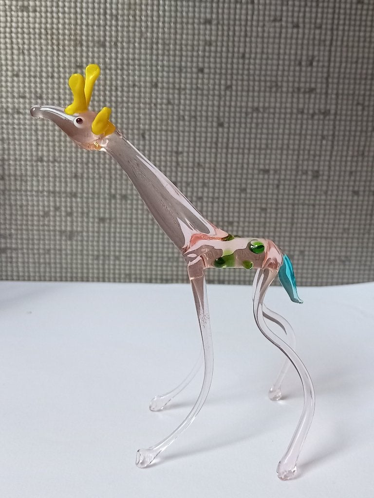 glazen beeldje giraaf, Verzenden