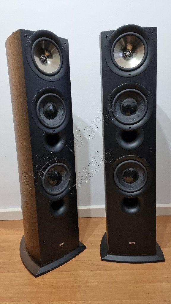 KEF IQ90 in de elegante kleur Black ash, Audio, Tv en Foto, Luidsprekers, Basreflex, Speakerset, Ophalen of Verzenden, Zo goed als nieuw