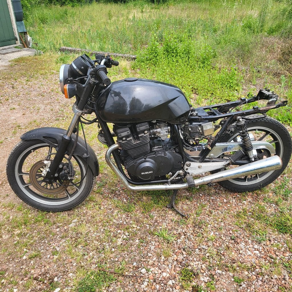 Suzuki GSX400, Ophalen, Gebruikt
