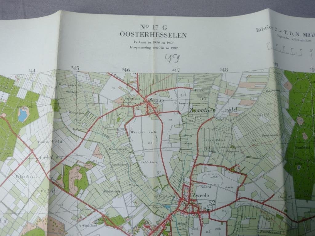17 G Oosterhesselen Zwinderen Meppen Zweelo Gees 1959, Ophalen of Verzenden