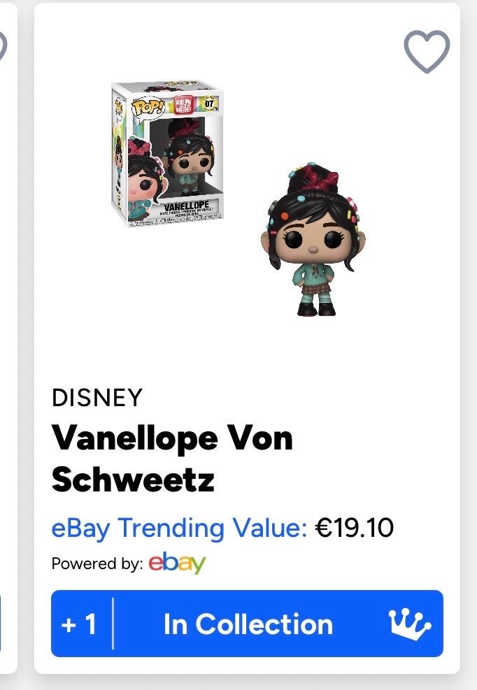 Funko Pop! Disney Vanellope Von Schweetz #07, Ophalen of Verzenden, Zo goed als nieuw