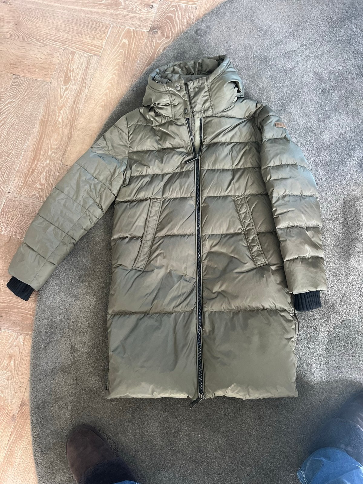MOSCOW Dames Winterjas, groen - Maat S - Zo goed als nieuw, Kleding | Dames, Ophalen of Verzenden, Zo goed als nieuw, Maat 36 (S)
