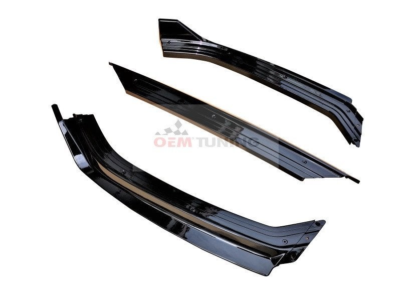FRONTLIP SPOILER geschikt voor POLO 6C |14-17 | Glossy Black, Ophalen of Verzenden