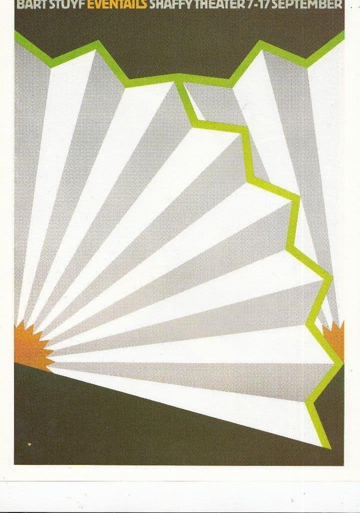 Gielijn Escher affiche ontwerp Shaffy Theater, Ophalen of Verzenden