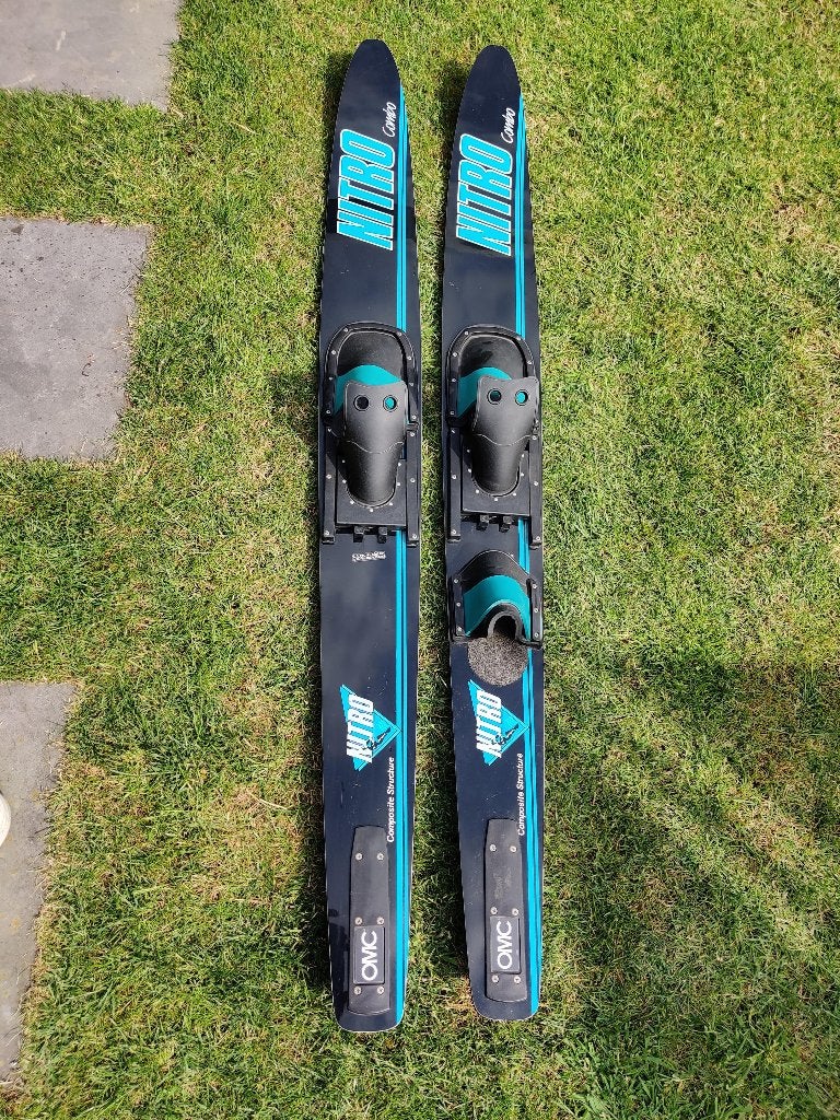 Nitro Combo waterski’s, Ophalen, Zo goed als nieuw, 160 cm of meer, Waterski's