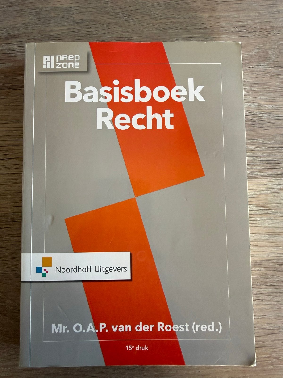 Basisboek Recht - 15e druk, Ophalen of Verzenden, Gamma, Zo goed als nieuw, HBO