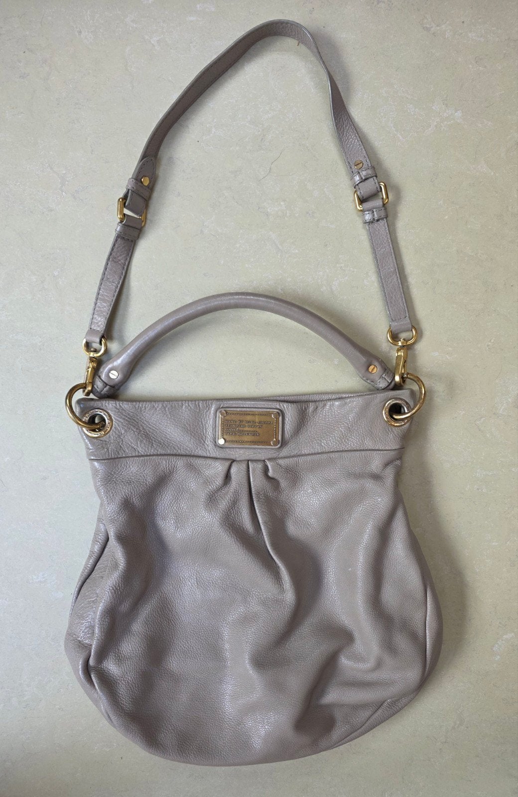 Originele Marc by Marc Jacobs damestas, kleur: taupe, Sieraden, Tassen en Uiterlijk, Tassen | Damestassen, Ophalen of Verzenden