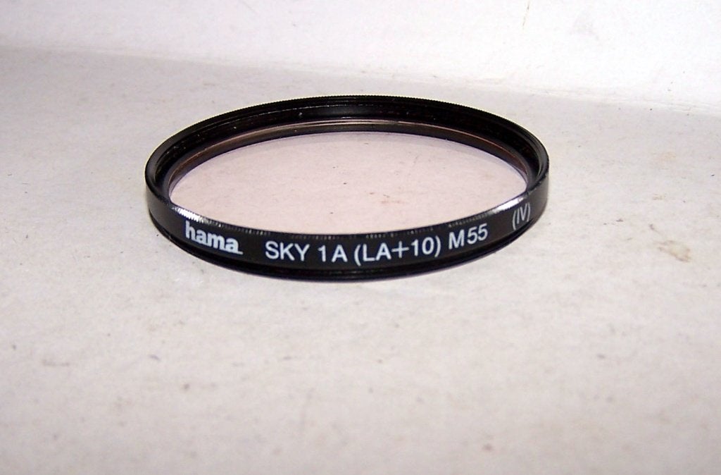 Hama Sky 1A (LA+10) M55 (IV). 55mm Sky filter. Izgs., UV-filter, Ophalen of Verzenden, Zo goed als nieuw, Hama