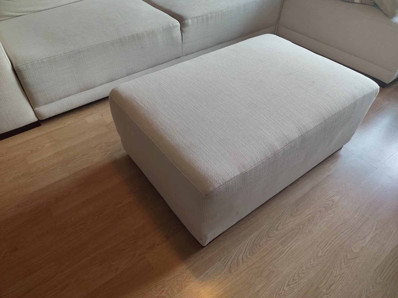 Montel Hocker - Crèmekleurig - 100x70x40 cm, Ophalen, Gebruikt, 100 tot 125 cm, 75 tot 100 cm