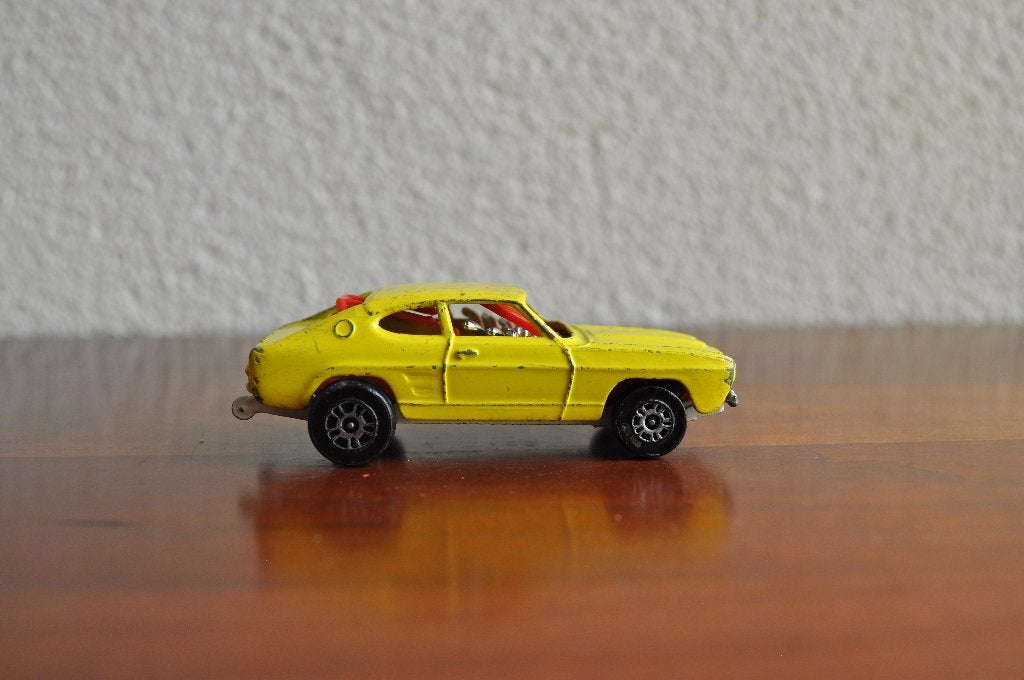 Corgi Juniors Whizzwheels Ford Capri Dragster Hot Pants 1969, Ophalen of Verzenden, Gebruikt, Auto