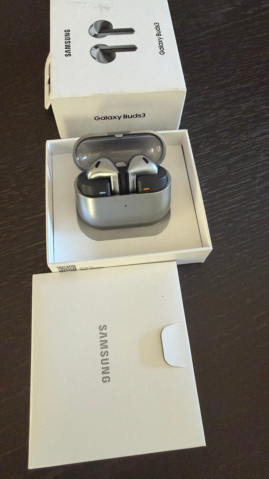 Samsung Galaxy Buds 3 compleet met doos, Ophalen, Zo goed als nieuw