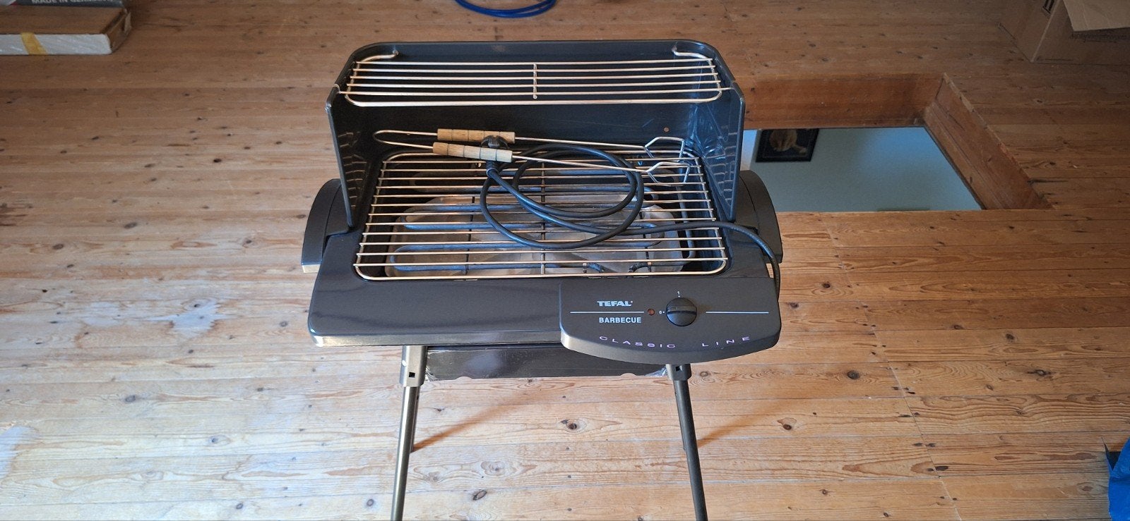 Tefal elektrische BBQ met onderstel - Goed werkend, Ophalen, Gebruikt, Tefal