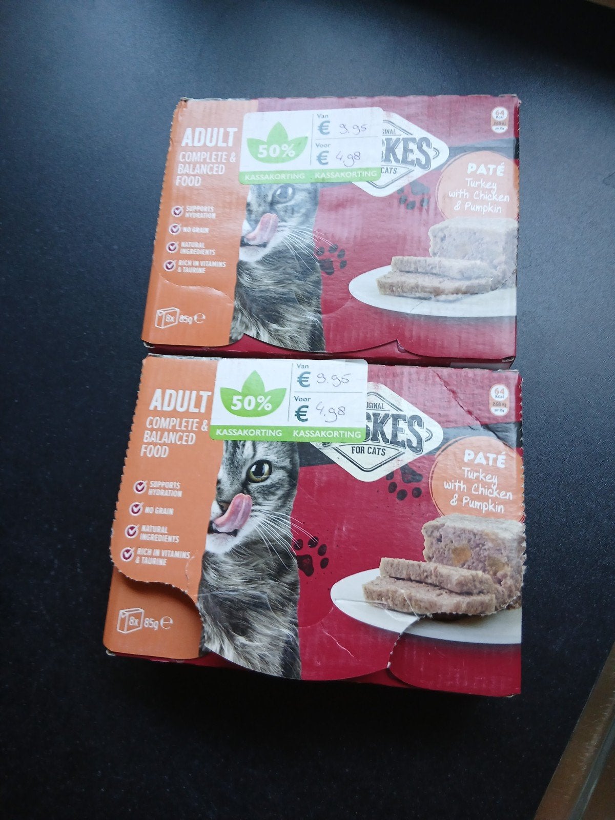 Voskes katten voer gratis ophalen, Dieren en Toebehoren, Ophalen