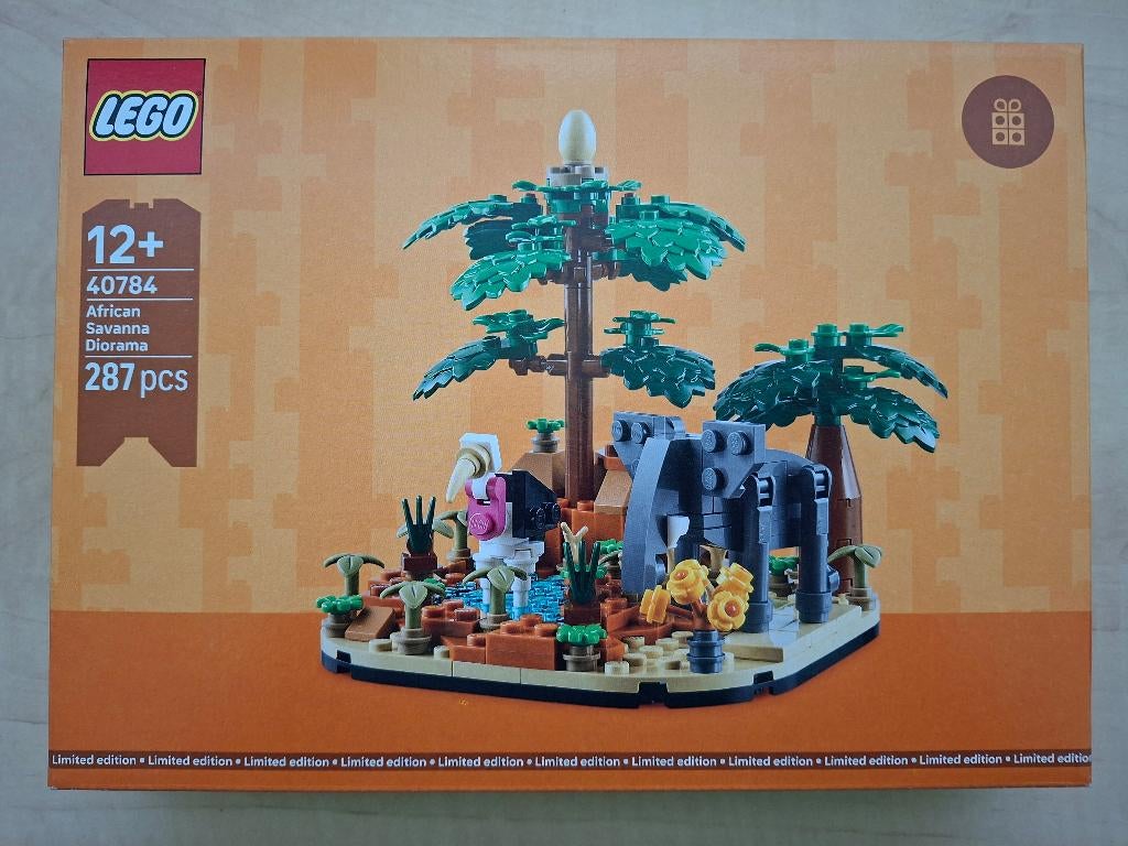 LEGO set 40784: Afrikaanse savanne diorama, Overige thema's, Lego, Nieuw, Ophalen of Verzenden