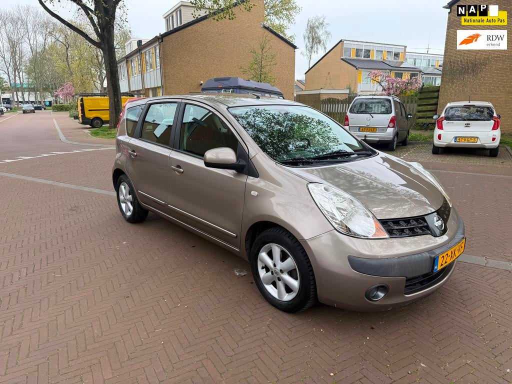 Nissan Note AUTOMAAT / Tweede eigenaar / 96.000 NAP / Mooie, Gebruikt, 750 kg, 4 cilinders, Bruin
