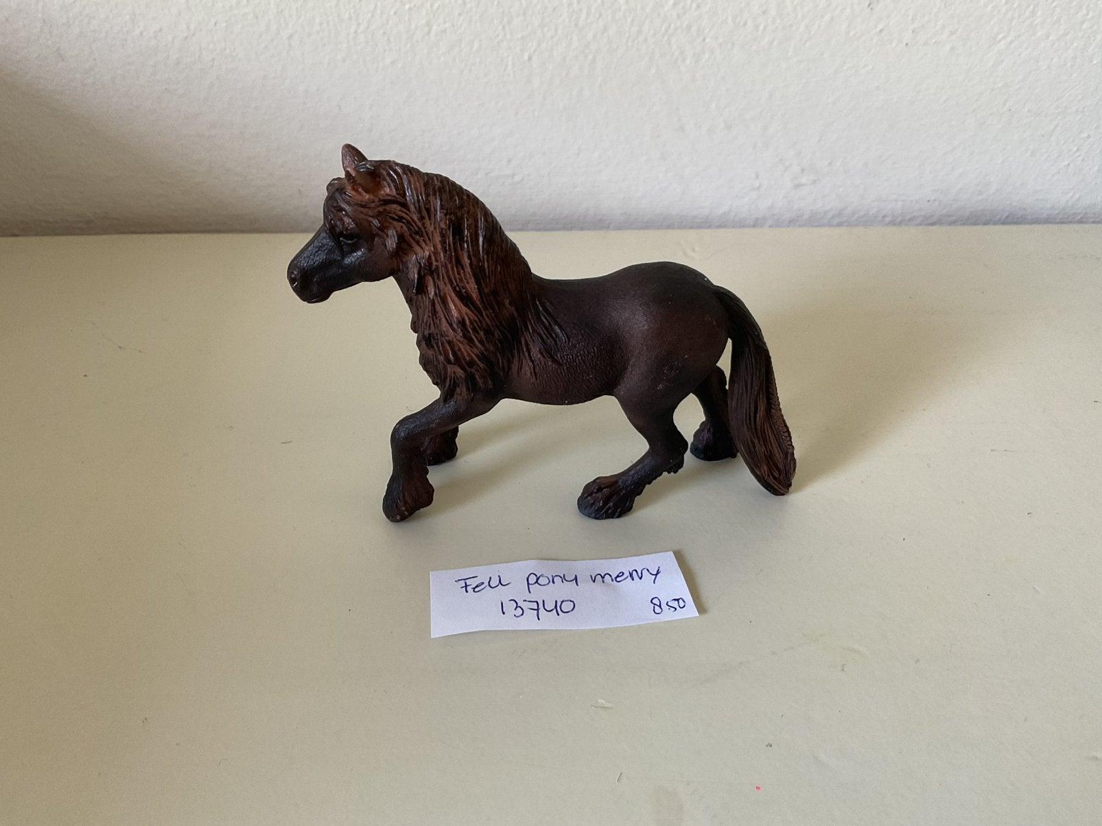 Schleich fell pony merrie 13740, Verzenden, Zo goed als nieuw, Paard, Beeldje of Figuurtje