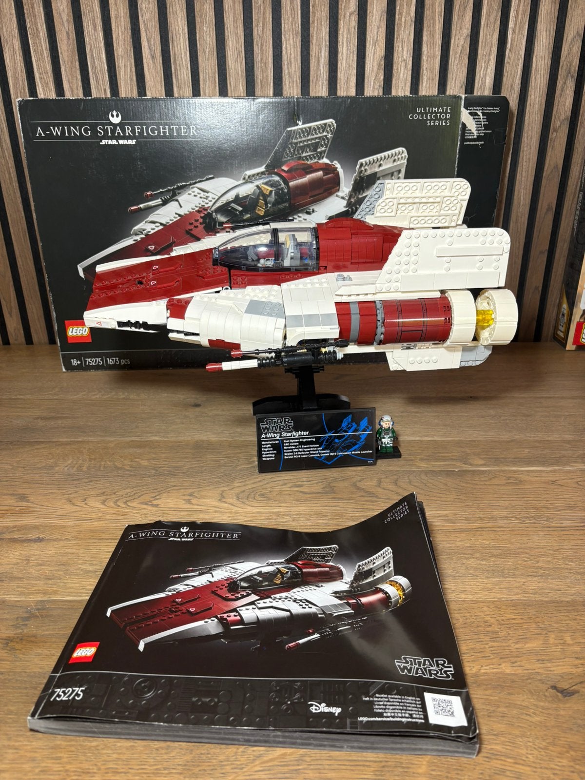 Lego 75275 UCS A-Wing Starfighter, Kinderen en Baby's, Speelgoed | Duplo en Lego, Star Wars, Lego, Ophalen of Verzenden, Zo goed als nieuw