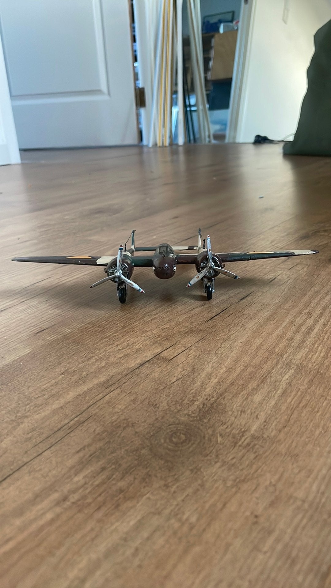 1/72 Fokker G1 jachtkruiser LVA schaalmodel luchtmacht klu, 1:72 tot 1:144, Gebruikt, Revell, Ophalen of Verzenden