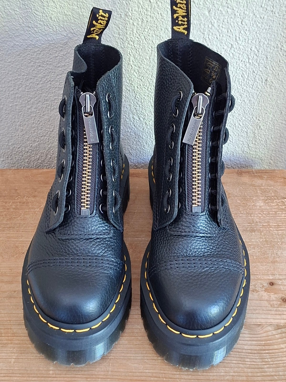 Dr Martens Sinclair Platform Mt 38., Zwart, Lage of Enkellaarzen, Nieuw, Ophalen of Verzenden