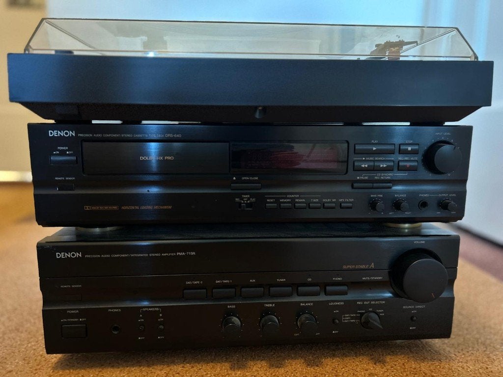 Denon Stereo Set, Ophalen, Gebruikt, Cassettedeck, Denon