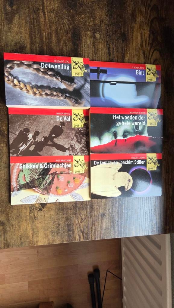 De Grote Lijsters Boekenpakket - 6 Boeken uit 1998, Ophalen of Verzenden, Gelezen, Diverse auteurs, Nederland