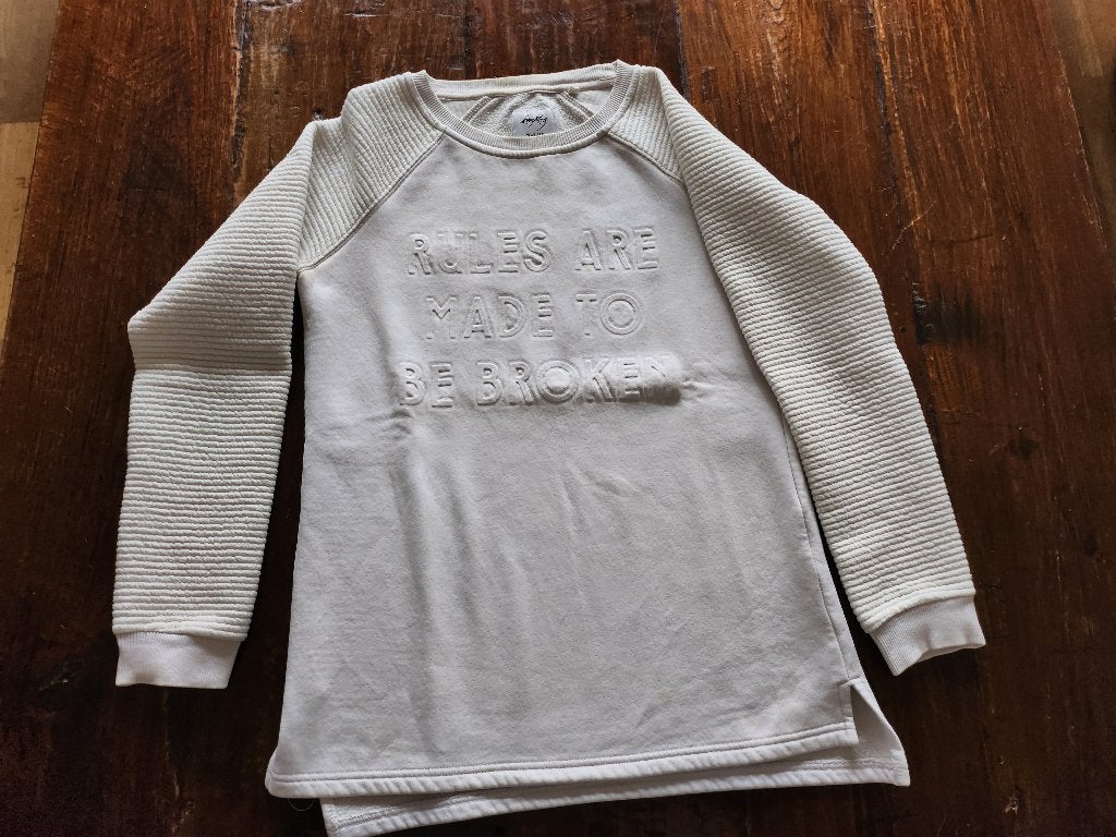 Sting. Sweater/trui. Gebroken wit. Maat M, Gebruikt, Jongen of Meisje, Trui of Vest, Ophalen of Verzenden