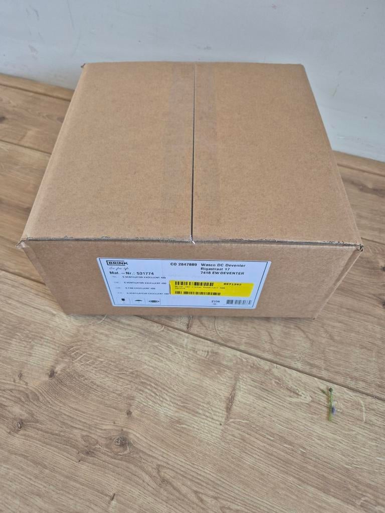 Brink ventilator Renovent Excellent 300/400 Sky 300 531774, Ophalen of Verzenden, Nieuw