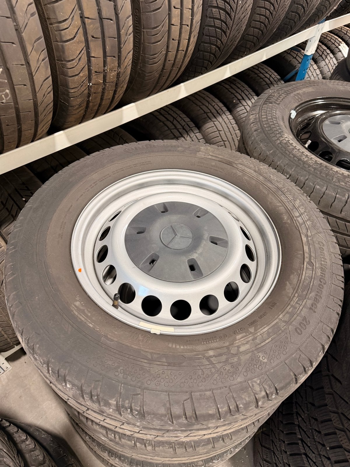 3 sets Mercedes Benz Sprinter velgen 16 inch (zomer- en wint, Ophalen, 16 inch, Banden en Velgen, Mercedes Benz