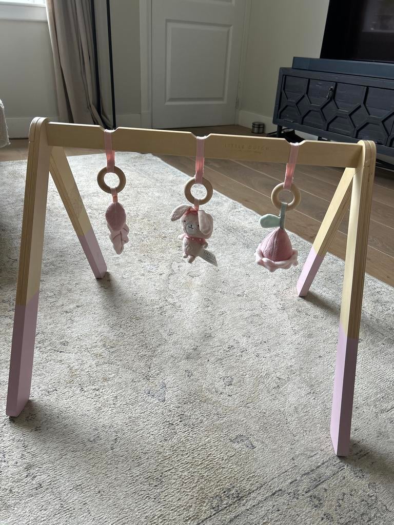 Little Dutch Babygym roze, Ophalen, Zo goed als nieuw, Babygym, Met geluid