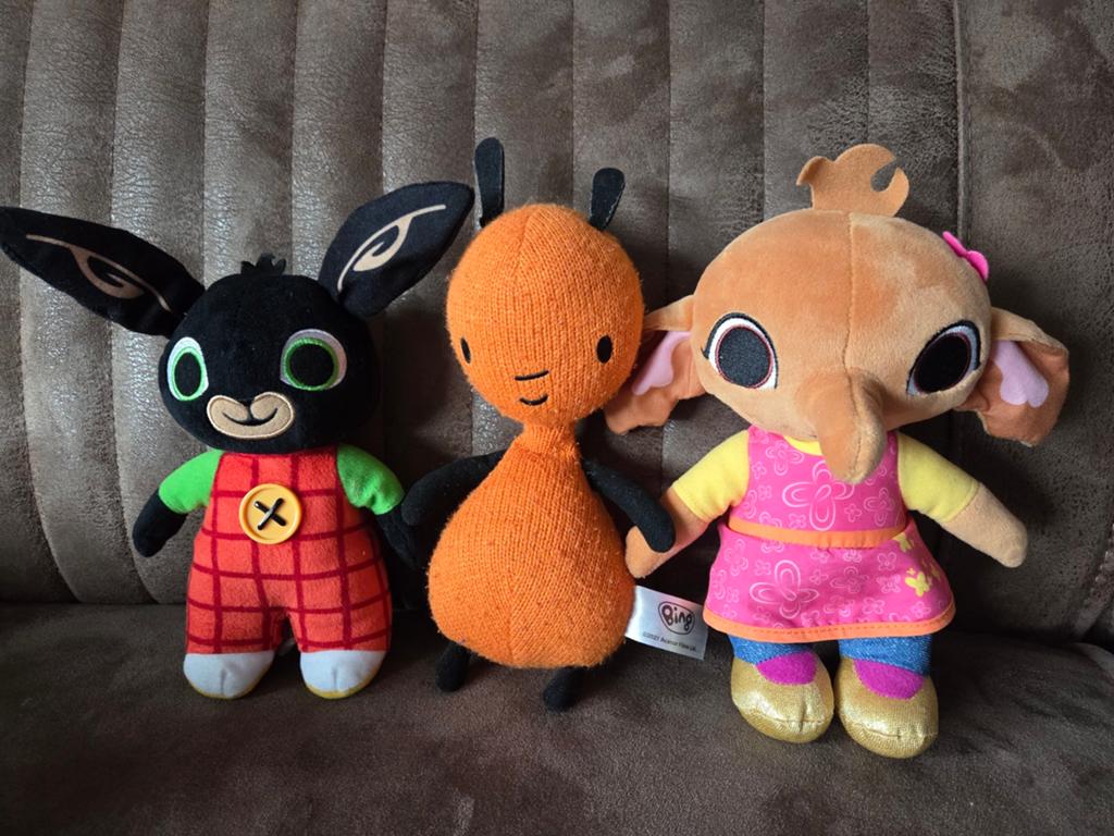 Bing, Flop, Sula en Woezel knuffels, Ophalen, Overige merken, Overige karakters, Konijn