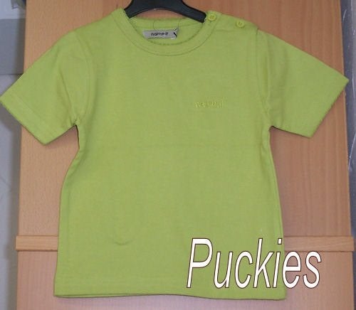 Maat 86 Groen Name It t-shirt *NIEUW* (7194) a, Kinderen en Baby's, Babykleding | Maat 86, Meisje, Name it, Nieuw, Ophalen of Verzenden