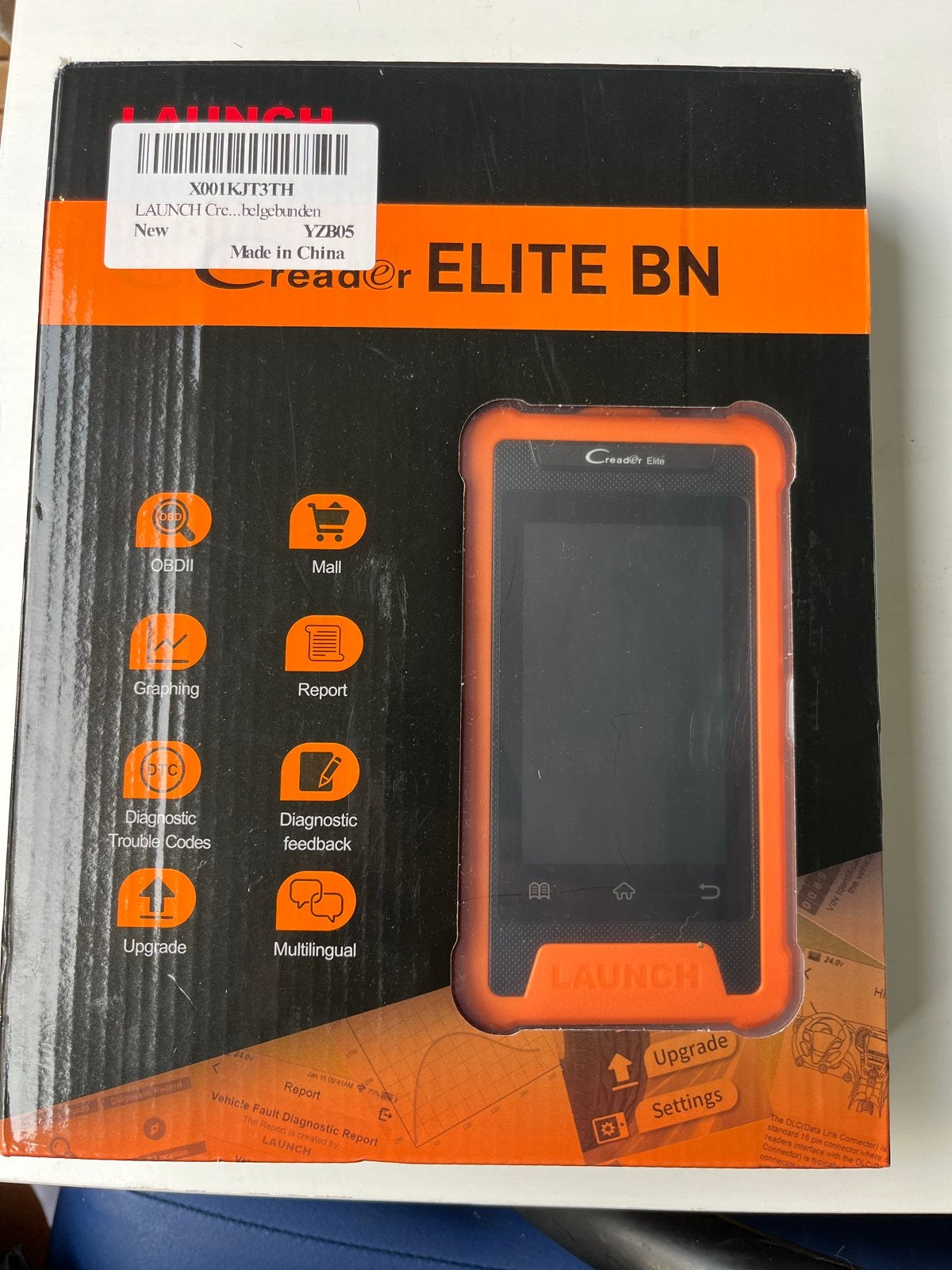 LAUNCH Creader Elite BN - Mercedes-Benz OBD2 Diagnoseapparaa, Ophalen of Verzenden, Nieuw