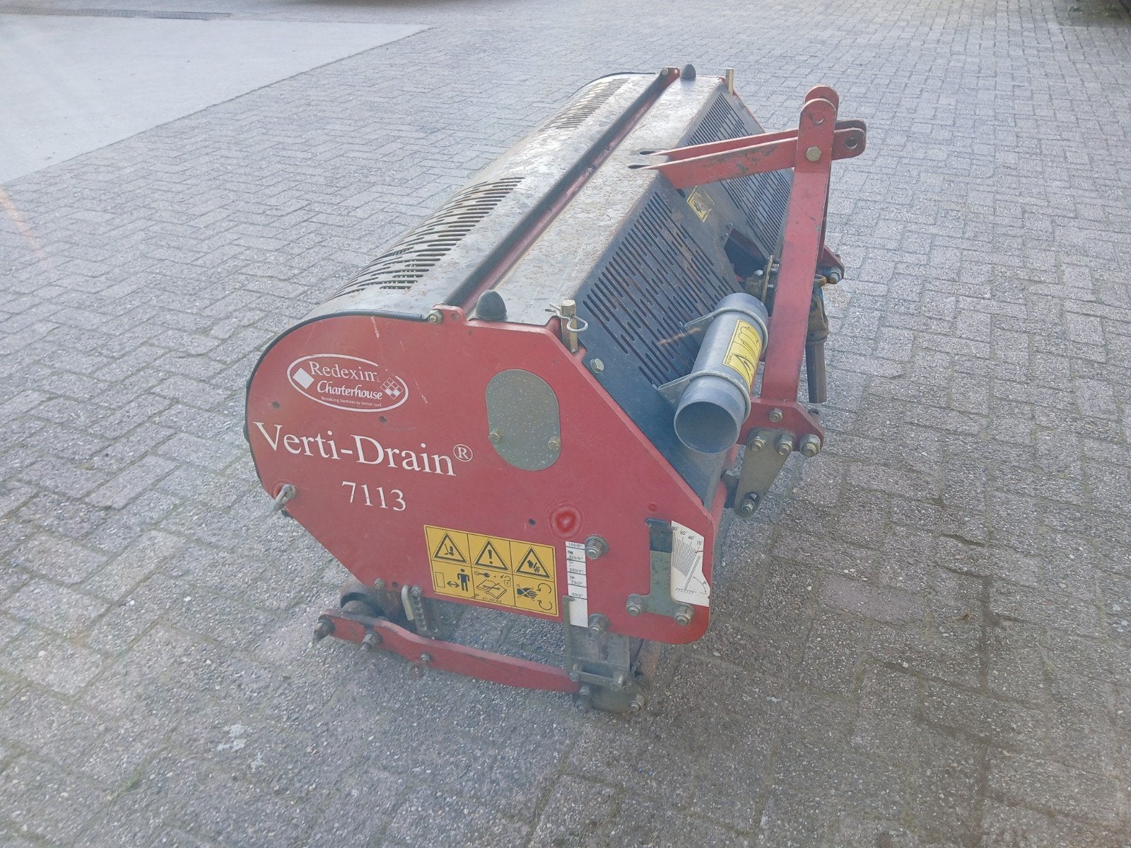 redexim vertidrain beluchter prikker, Ophalen